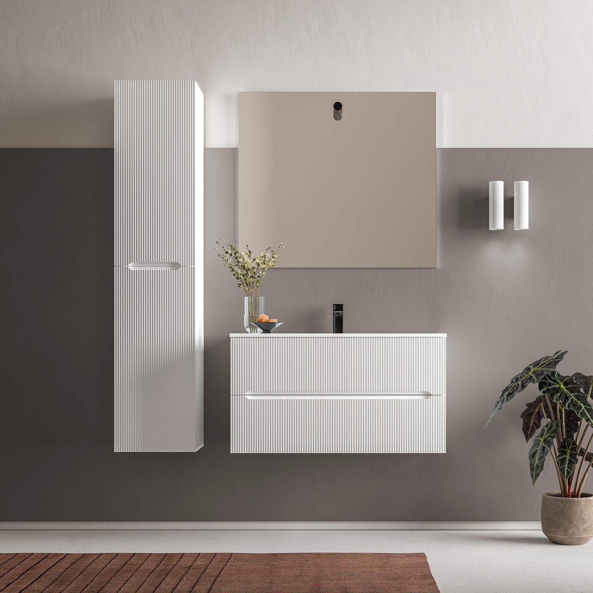 STONETOUCH RUN36 Runway Wall Mounted Vanity 36" Main image
