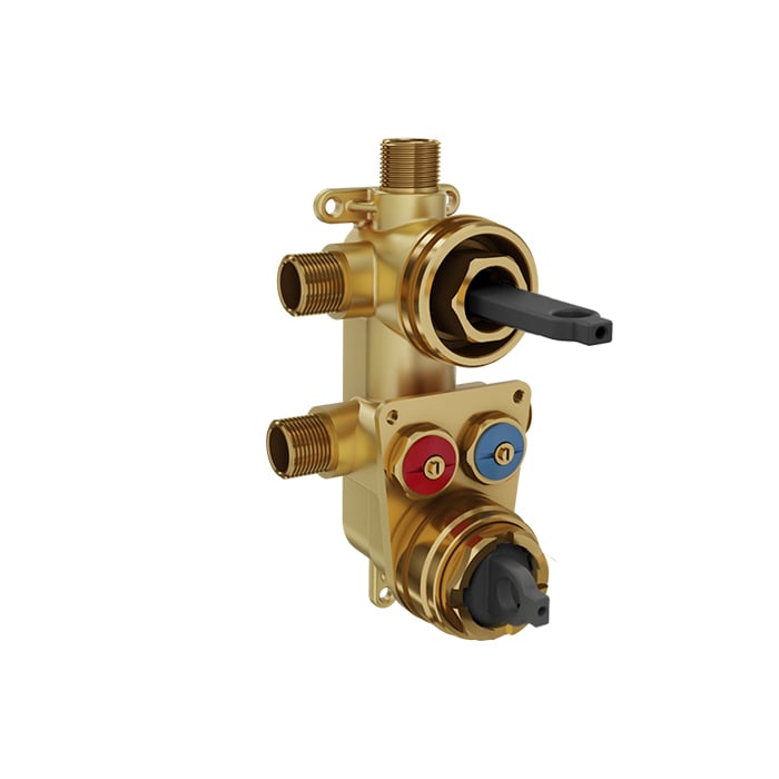 BARIL VALVES RVA-9501-00 1-2-3-way thermostatic pressure-balanced rough-in (NPT/sweat) Main image