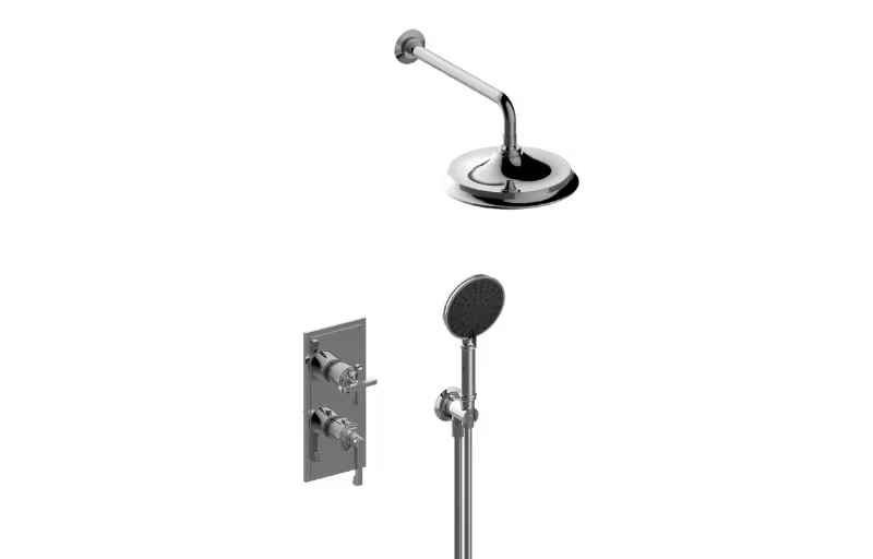 Graff VignolaS30L1X102FR-TM-Series Thermostatic Shower System - Shower with Handshower (Trim)