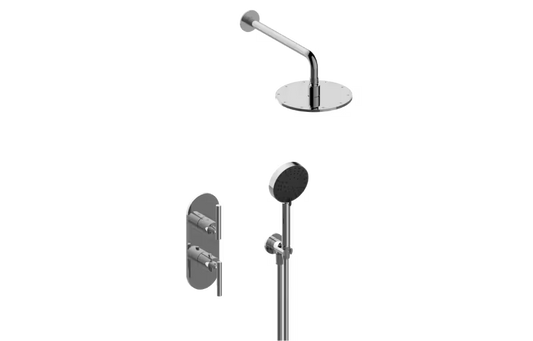 Graff M.E./TerraS30L213FR-TM-Series Thermostatic Shower System - Shower with Handshower (Trim)