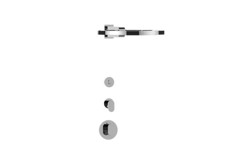 Graff Ametis S70L105-TM-Series Thermostatic Shower System - Ametis Ring (Trim)