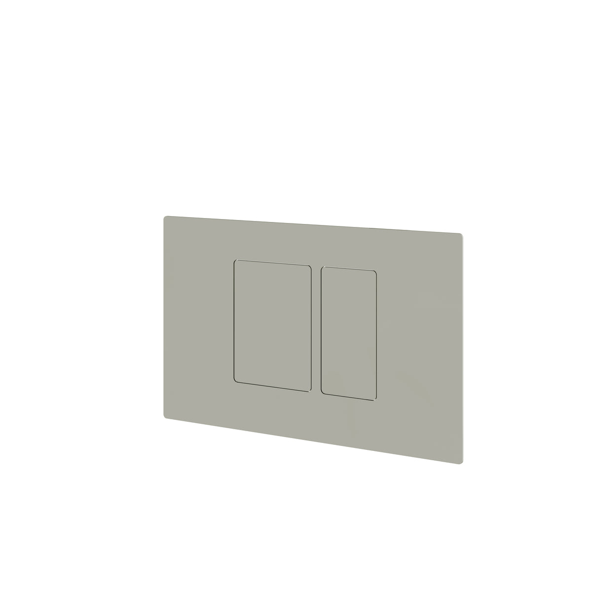 Aquabrass Flush Plates SFP01 Square Flush Plate for Toilet