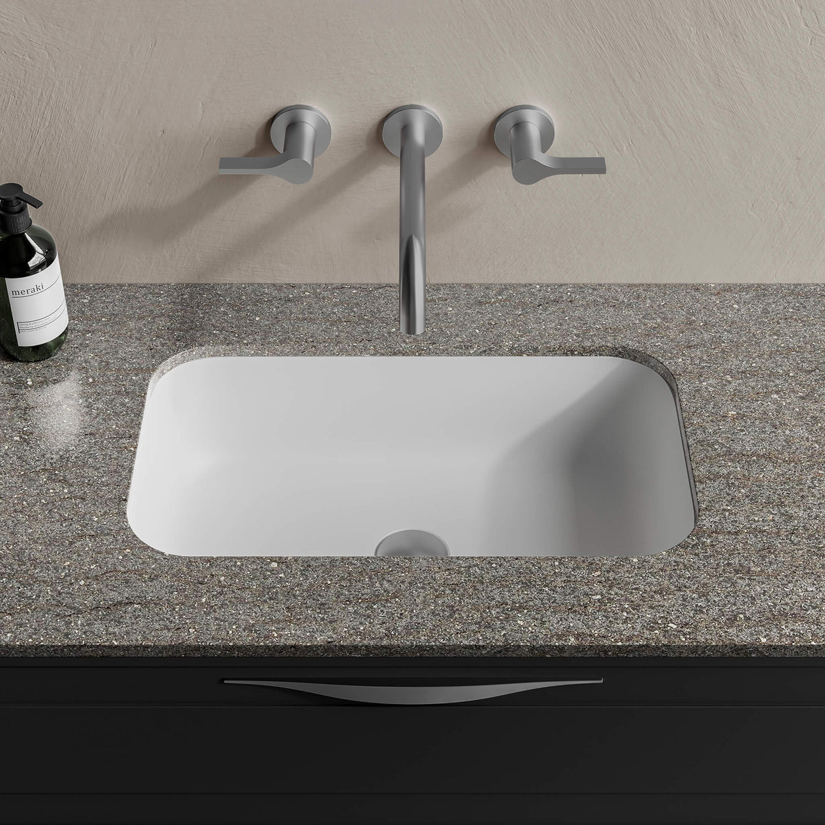 STONETOUCH SOT1910 Sotto Rectangular Undermount Sink 19"X12.5" Main image