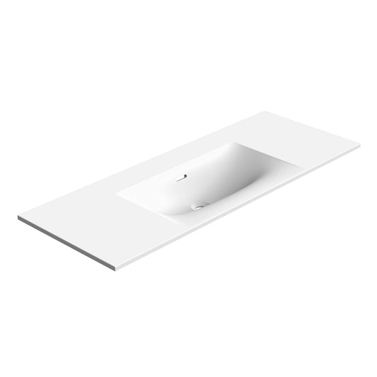 STONETOUCH NEV48 Neve 48'' Mineralsolid Vanity Top - No Hole