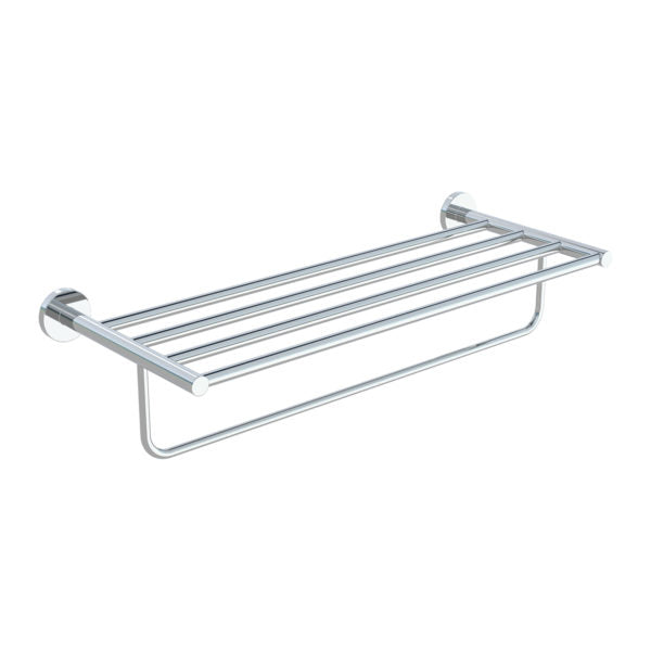 SYDNEY SYD-TR-R 24-Inch Towel Rack With Round Rosette