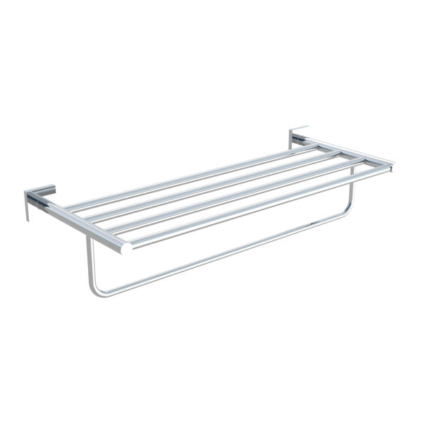 SYDNEY SYD-TR-S 24-Inch Towel Rack With Square Rosette