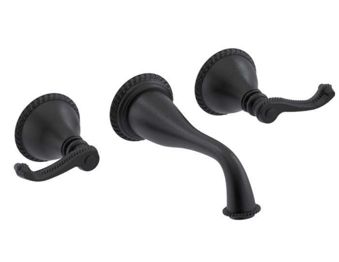 RUBINET 1GETL Etruscan Wall Mount Lav. Set. (less drain) Trim Only