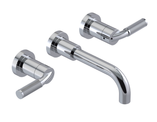 RUBINET 1GHLL H2O Wall Mount Lav. Set.  with LaSalle Spout (less drain) Trim Only