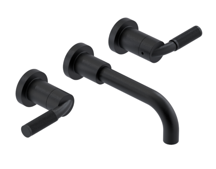 RUBINET 1GHLL H2O Wall Mount Lav. Set.  with LaSalle Spout (less drain) Trim Only