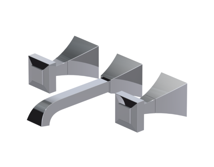 RUBINET 1GICQ Ice Wall Mount Lav. Set. (less drain) Trim Only