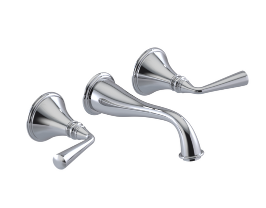 RUBINET 1GJSL Jasmin Wall Mount Lav. Set. (less drain) Trim Only