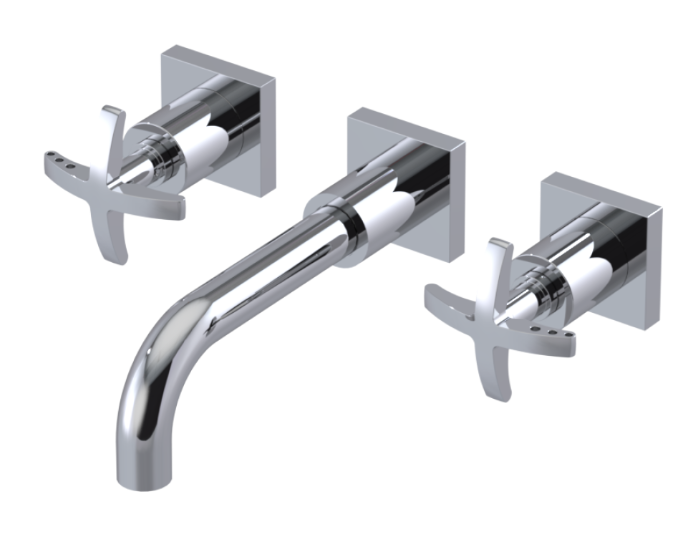 RUBINET 1GLAC LaSalle Wall Mount Lav. Set. (less drain) Trim Only Main image