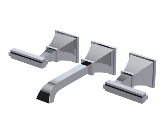 RUBINET 1GMQL Matthew Quinn Wall Mount Lav. Set. (less drain) Trim Only