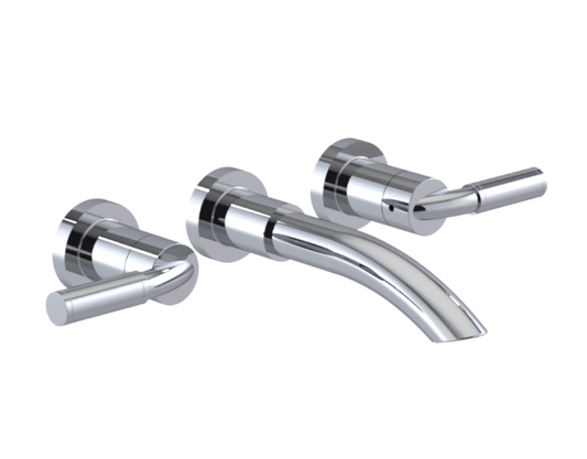 RUBINET 1GNVL Nouveau Wall Mount Lav. Set. (less drain) Trim Only