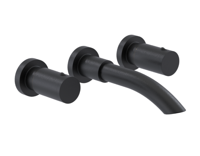 RUBINET 1GNVR Nouveau Wall Mount Lav. Set. (less drain) Trim Only Secondary image