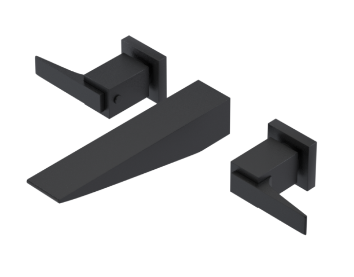 RUBINET 1GRSL Seven Wall Mount Lav. Set. (less drain) Trim Only Secondary image