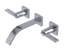 RUBINET 1GRTL R10 Wall Mount Lav. Set. (less drain) Trim Only