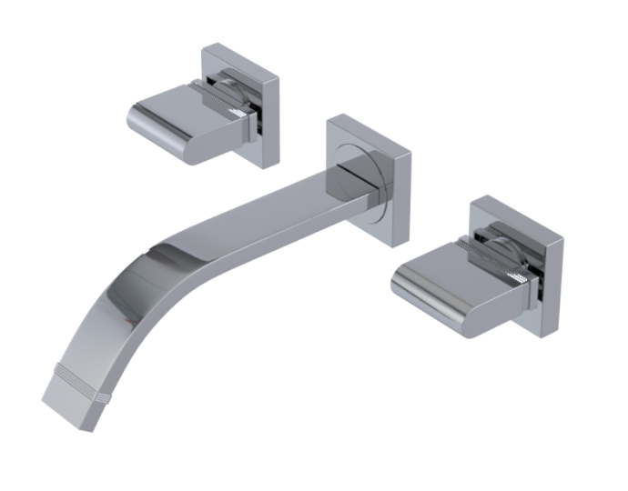 RUBINET 1GRTQ R10 Wall Mount Lav. Set. (less drain) Trim Only Main image