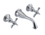 RUBINET 1GRVJC Raven Wall Mount Lav. Set with Jasmin spout (Less Drain) Trim Only