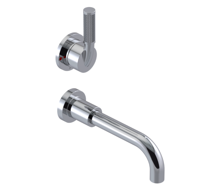 RUBINET 1JHLL H2O Wall Mount Single Control Lav. Set. (less drain) Trim Only Main image