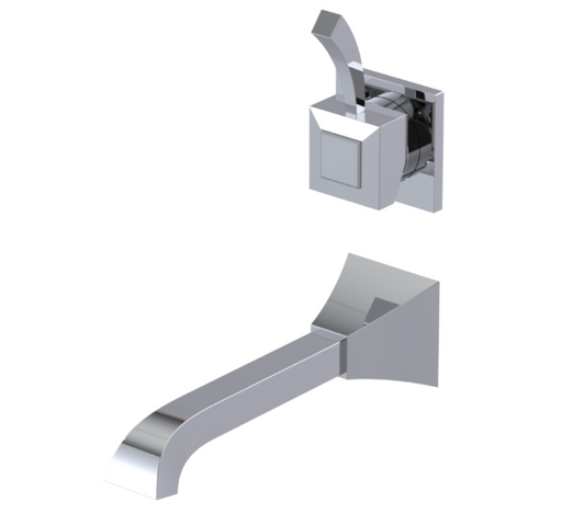 RUBINET 1JICL Ice Wall Mount Single Control Lav. Set. (less drain) Trim Only