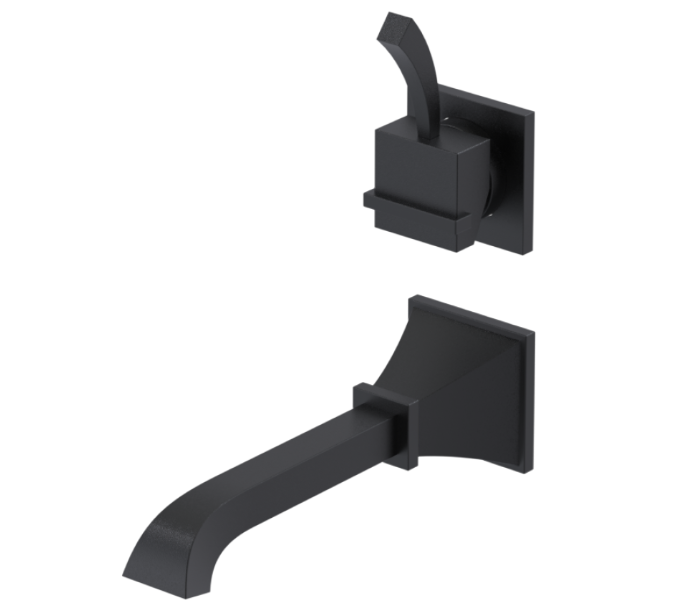 RUBINET 1JMQL Matthew Quinn Wall Mount Single Control Lav. Set. (less drain) Trim Only Secondary image