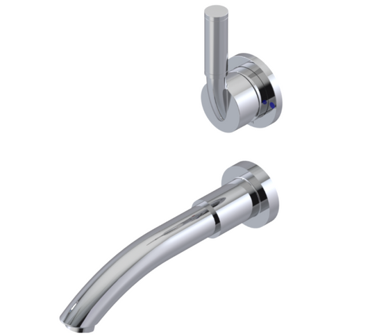 RUBINET 1JNVL Nouveau Wall Mount Single Control Lav. Set. (less drain) Trim Only