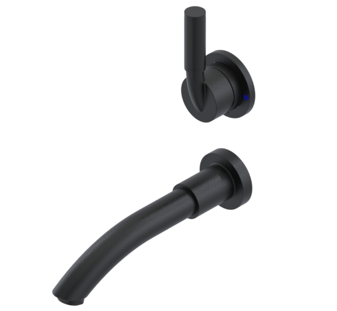 RUBINET 1JNVL Nouveau Wall Mount Single Control Lav. Set. (less drain) Trim Only