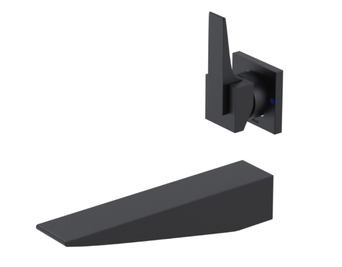 RUBINET 1JRSL Seven Wall Mount Single Control Lav. Set. (less drain) Trim Only Secondary image