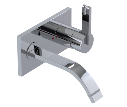 RUBINET 1JRTL R10 Wall Mount Single Control Lav. Set. (less drain) Trim Only