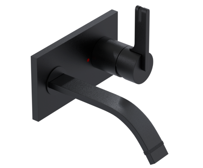 RUBINET 1JRTL R10 Wall Mount Single Control Lav. Set. (less drain) Trim Only