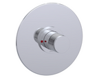 RUBINET 202HOR H2O Pressure Balance Shower with 8" Wall Mount Shower Head & Arm (Trim Only)