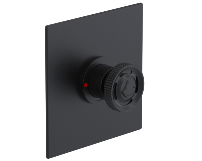 RUBINET 202LAR LaSalle Pressure Balance Shower with Fixed Shower Head & Arm 8? Wall Mount Trim Only Secondary image