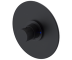 RUBINET 202NVR Nouveau Pressure Balance Shower with Fixed Shower Head & Arm 8? Wall Mount Trim Only