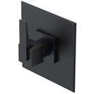 RUBINET 202RSQ Seven Pressure Balance Shower with Fixed Shower Head & Arm/ 8" Wall Mount-Trim Only