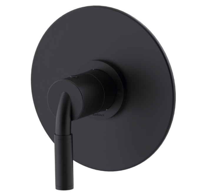RUBINET 232NVR Nouveau Pressure Balance Tub & Shower with Three Way Diverter
Shared Flow, Fixed Shower Head & Arm, Tub Filler Spout,
Hand Held Shower, Adjustable Slide Bar & Integral Supply 8? Wall Mount Trim Only