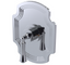 RUBINET 233RVL Raven Pressure Balance Tub & Shower with Three Way Diverter Shared Flow, 8" Ceiling Mount Shower Head, Tub Filler Spout, Hand Held Shower, Adjustable Bar & Integral Supply (Trim Only)