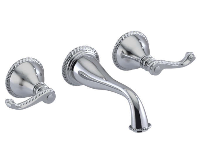 RUBINET 3BETL Etruscan Wall Mount Tub Filler Trim Only Main image