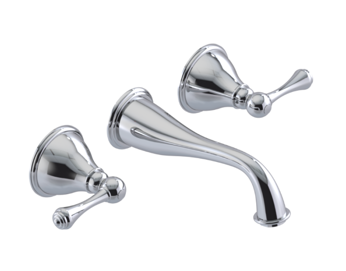 RUBINET 3BFML Jasmin Wall Mount Tub Filler Trim Only Main image