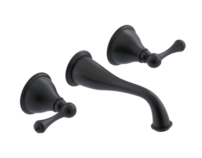 RUBINET 3BFML Jasmin Wall Mount Tub Filler Trim Only