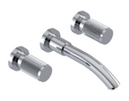 RUBINET 3BHOR H2O Wall Mount Tub Filler Trim Only