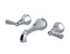 RUBINET 3BHXL Hexis Wall Mount Tub Filler Trim Only