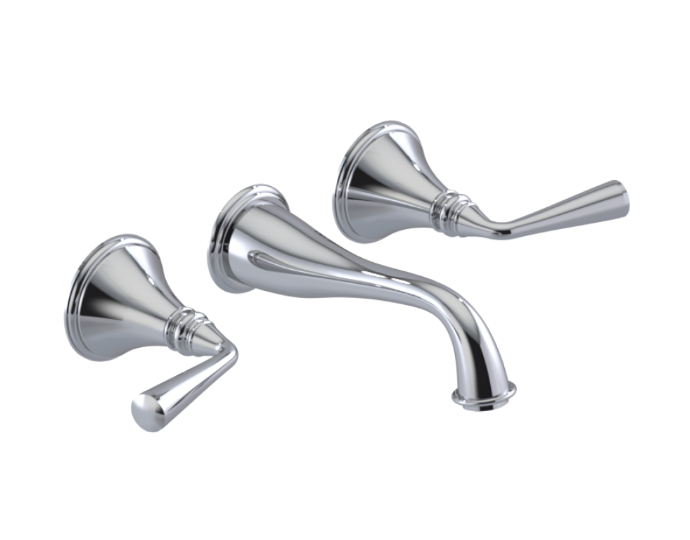 RUBINET 3BJSL Jasmin Wall Mount Tub Filler Trim Only Main image