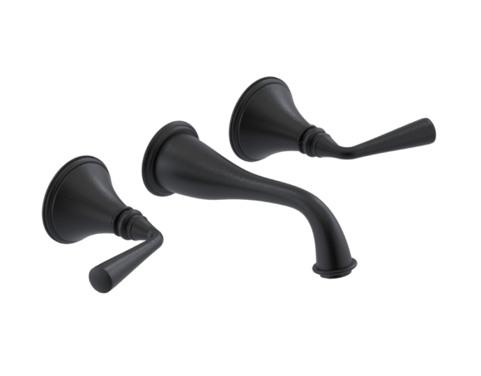 RUBINET 3BJSL Jasmin Wall Mount Tub Filler Trim Only Secondary image