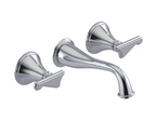 RUBINET 3BJSS Jasmin Wall Mount Tub Filler Trim Only