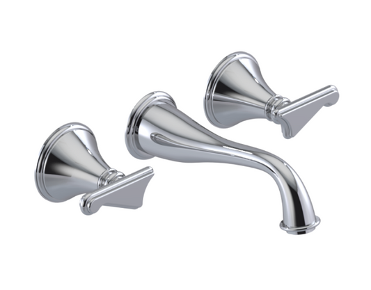 RUBINET 3BJSS Jasmin Wall Mount Tub Filler Trim Only