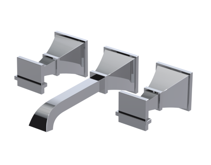 RUBINET 3BMQQ Matthew Quinn Wall Mount Tub Filler Trim Only