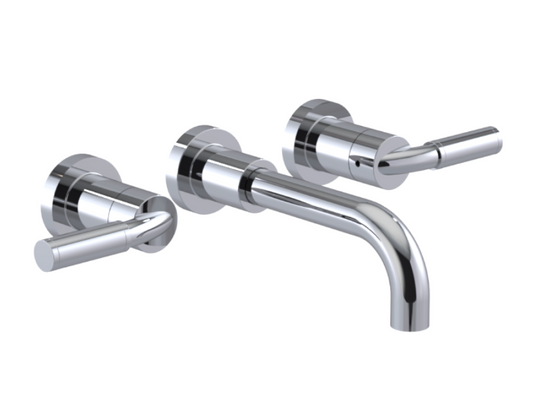 RUBINET 3BNLL Nouveau Wall Mount Tub Filler  with LaSalle Spout Trim Only