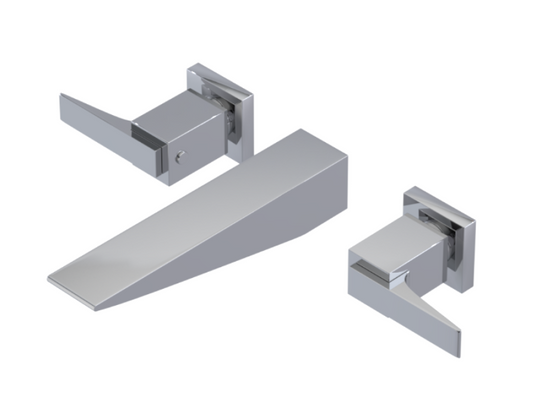 RUBINET 3BRSL Seven Wall Mount Tub Filler Trim Only