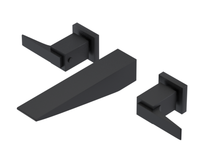 RUBINET 3BRSL Seven Wall Mount Tub Filler Trim Only